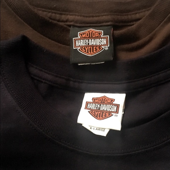 ⚫️SOLD⚫️❌⚡️HARLEY DAVIDSON SHIRT BUNDLE ⚡️ - Picture 4 of 4